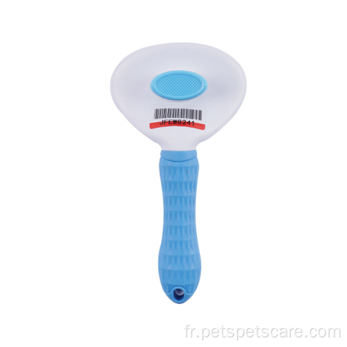 Brosse de bain de massage doux brosse à cheveux pour animaux de compagnie